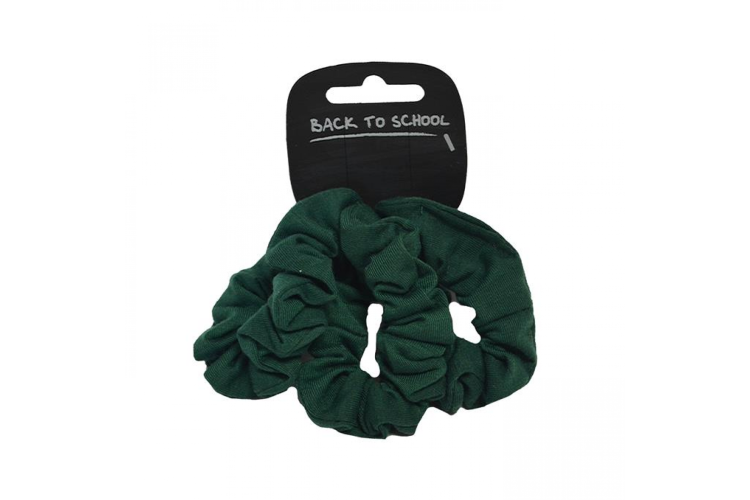 3 Pack Jersey Scrunchie (Bottle Green)