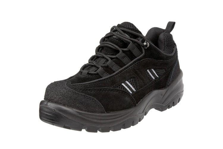 Apache Unisex-Adult AP302SM Safety Shoes Black