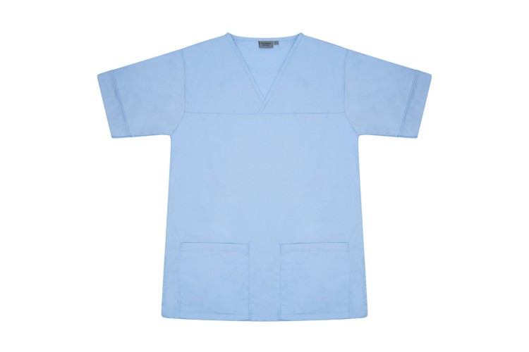 BEHRENS UNISEX PLAIN SMART SCRUB TOP