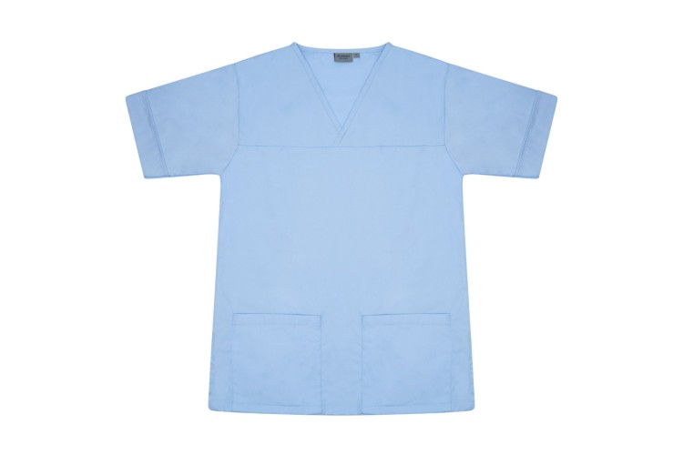 BEHRENS UNISEX PLAIN SMART SCRUB TOP