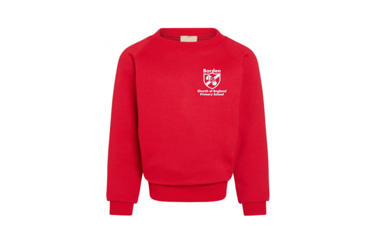 Borden C of E Primary School Sweatshirt (with logo)