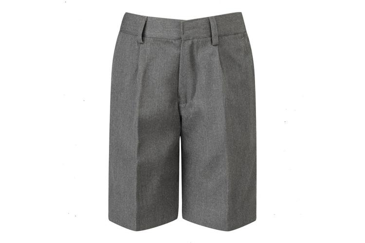 Grey School Shorts