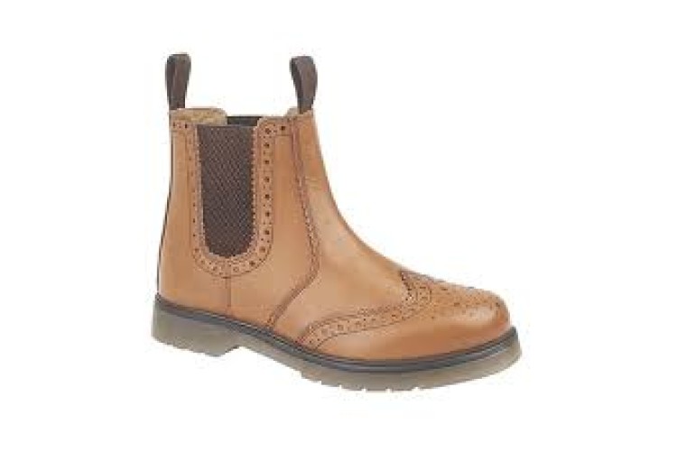 Brogue Gusset Dealer Boot M757BT