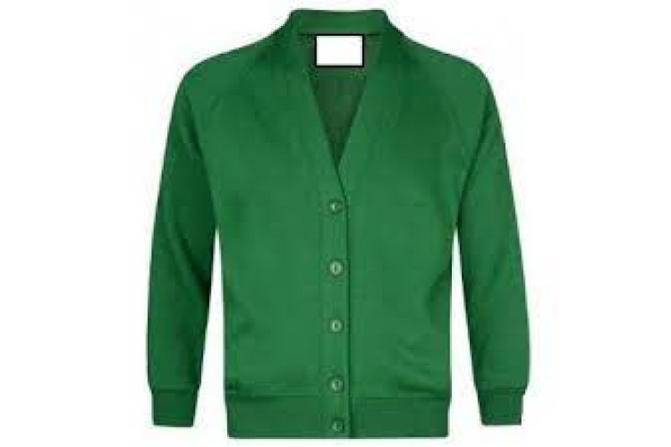 EMERALD GREEN CARDIGAN