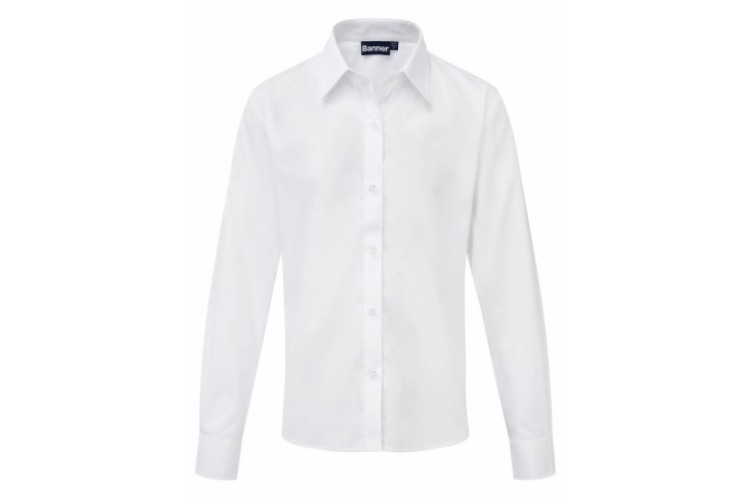 Girl's Closed Neck Blouse Twin Pack (Available with Long & Short Sleeves)