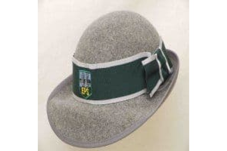 GIRLS GREY FELT WINTER HAT 