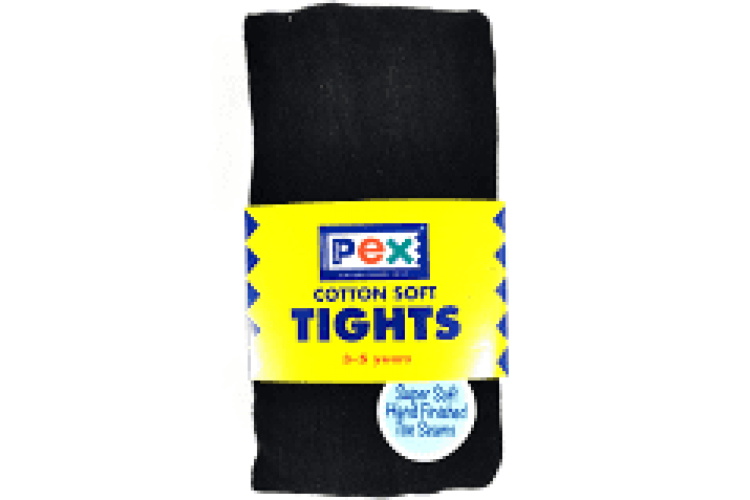 Girls Black School Tights