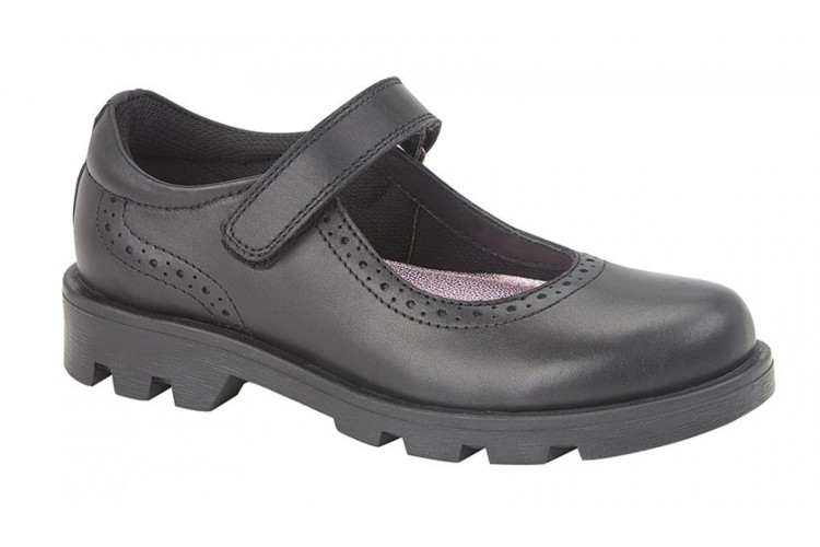 Girls Touch Fastening Bar Shoe G192A