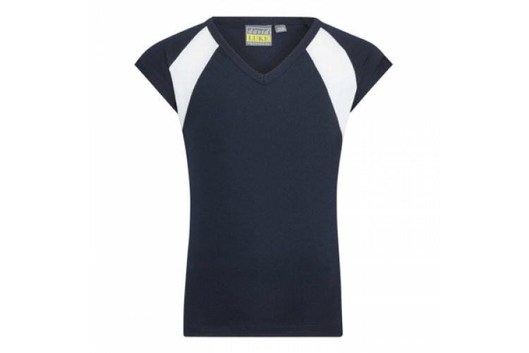 TSS Girls V Neck Sports T-Shirt (Senior Sizes)