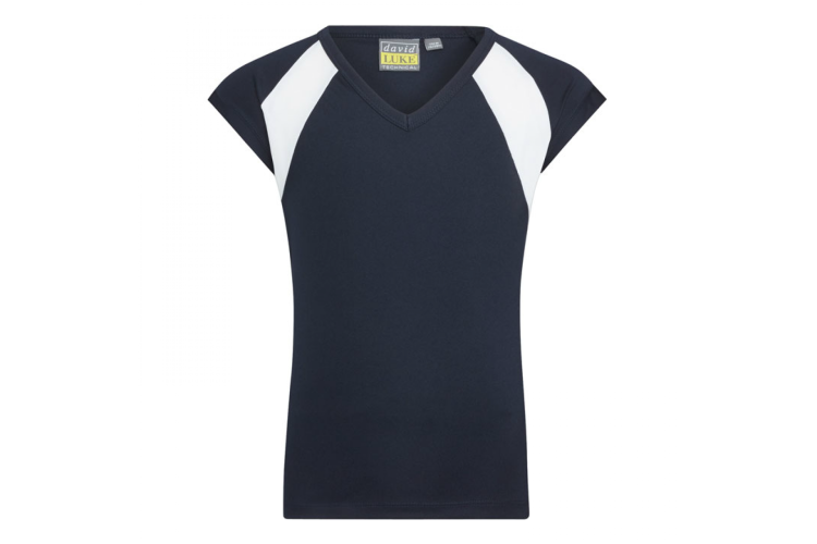 TSS Girls V Neck Sports T-Shirt (Junior Sizes)