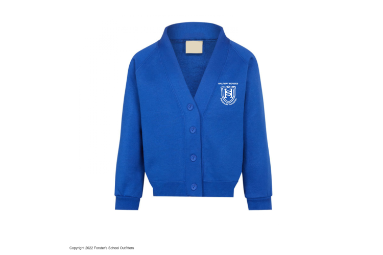 Halfway House Cardigan with Logo