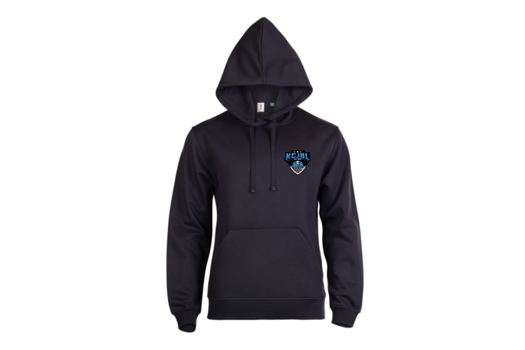KCJBL NAVY HOODED TOP