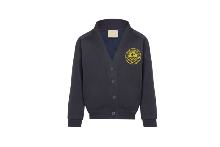 Luddenham Primary Cardigan with Logo