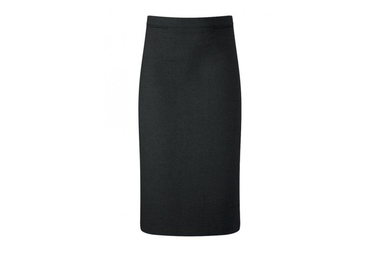 Luton Straight Pleat Skirt in Black (Senior Sizes)