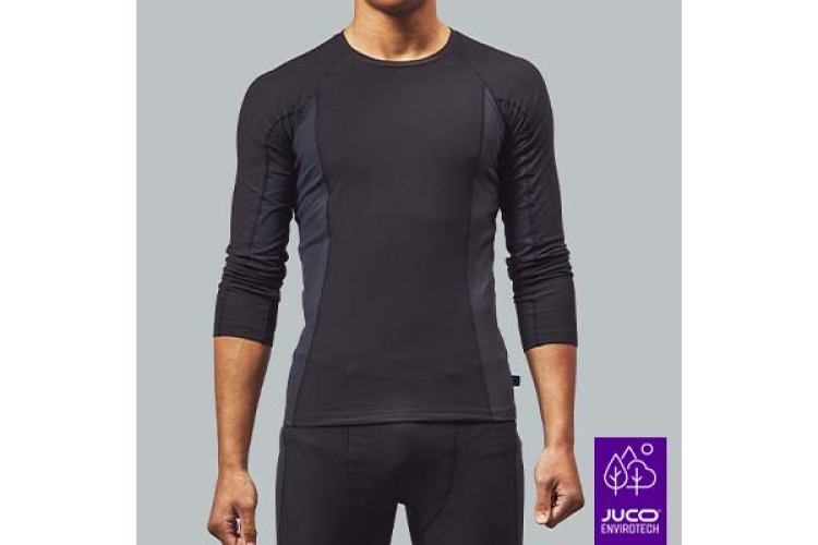 Navy Blue Sports Base Layer Top 