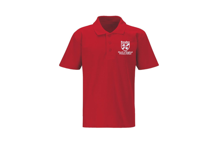 Borden C of E Primary Polo with Logo