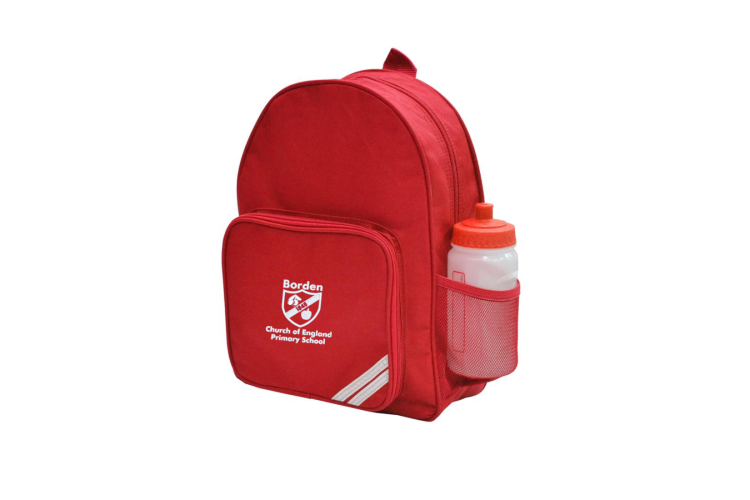 Red Infant Backpack (With Logo)