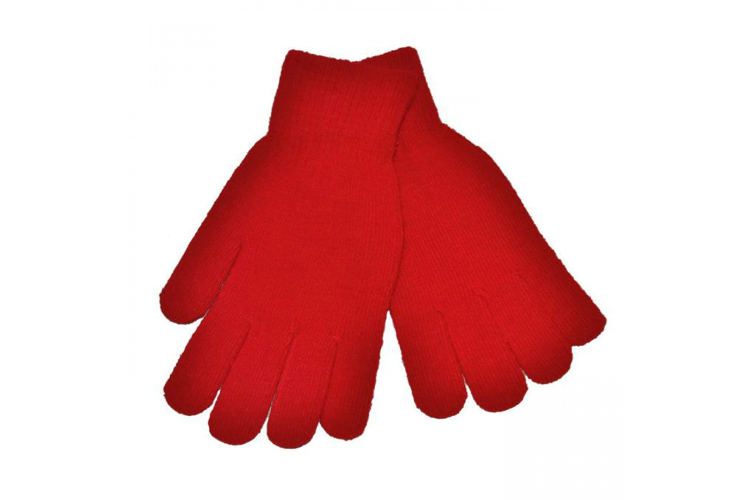 Red Winter Gloves