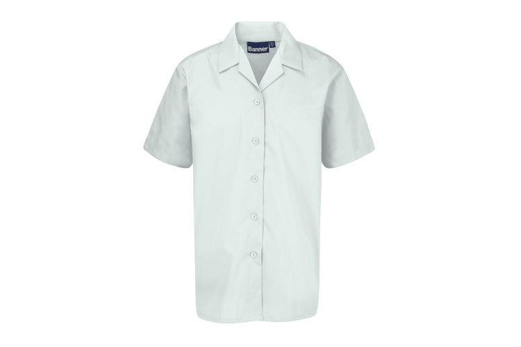 Short Sleeve, Revere Collar Blouses - Twin pack (Senior Sizes)