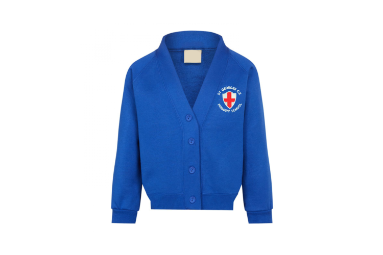 St George's Cardigan with Logo