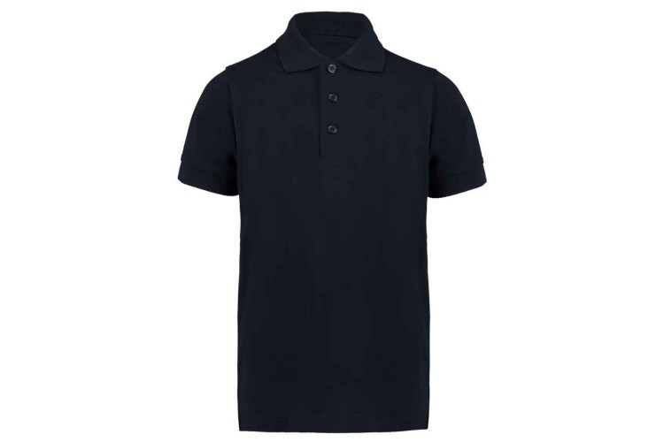 Tunstall Navy Polo with Logo