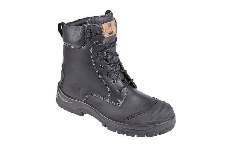 Unbreakable DEMOLITION Combat Safety Boot with Rhino ridge bump cap & kick plate