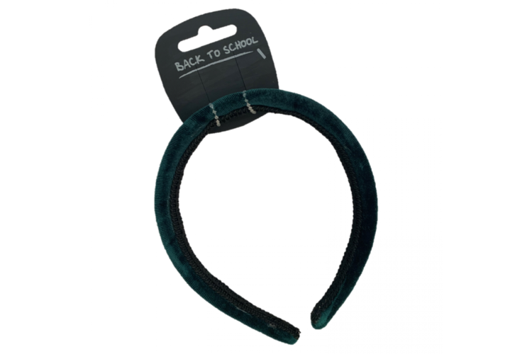 Hairband (Velvet Bottle Green)