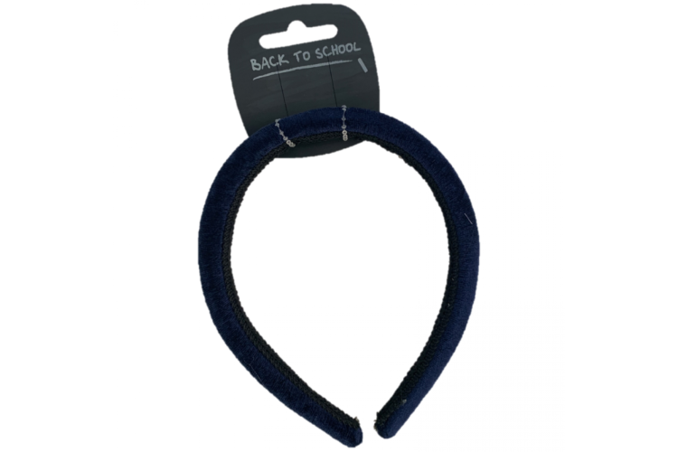 Hairband (Velvet Navy)