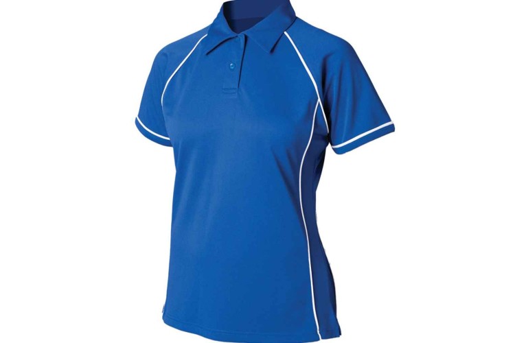 WESTLANDS BLUE CNAT SPORTS TOP Ladies fitted style				