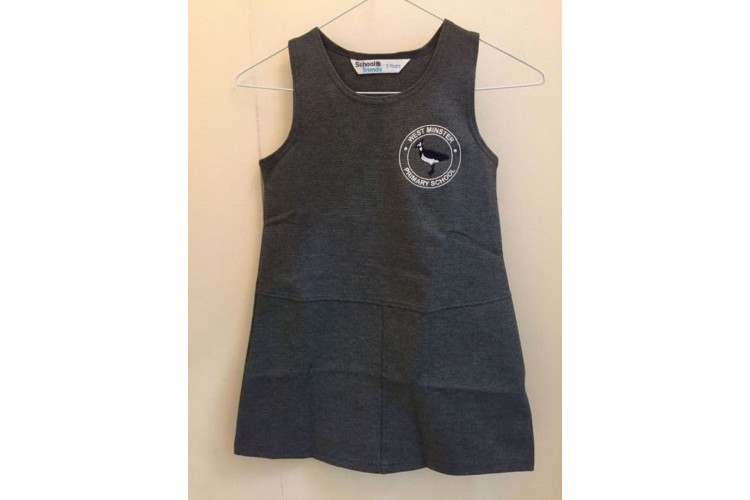 West Minster Primary Grey Pinafore