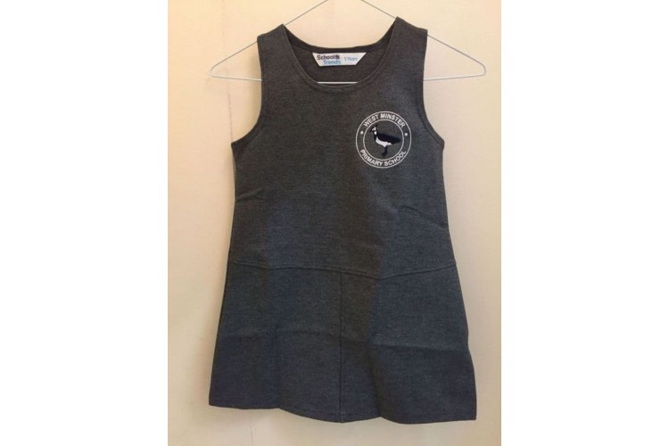 West Minster Primary Grey Pinafore