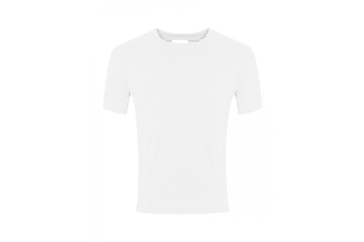 White PE T-Shirt with Minster Logo